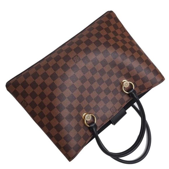 Louis Vuitton Riverside Diagonal Damier Ebene Shoulder Bag - Picture 6 of 11